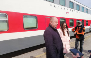 Проект организации движения состава предполагает следование по маршруту Самара - Уфа - Санкт-Петербург.