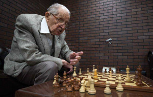 В феврале гроссмейстеру исполнилось сто лет.