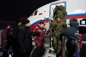 На самарскую землю приземлился второй борт с военнослужащими из ростовского госпиталя