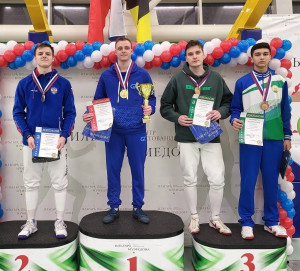 Самарский фехтовальщик выиграл Всероссийские соревнования по рапире среди мужчин