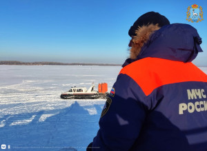 На волжский лед выходить опасно, предупреждает  ГУ МЧС России по Самарской области