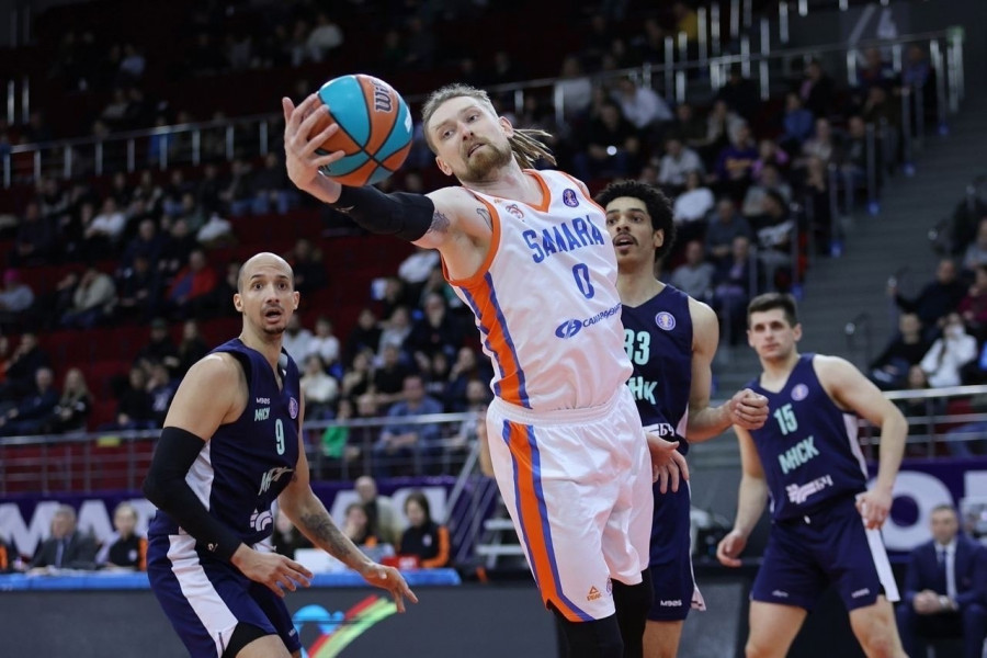 Баскетболисты «Самары» одержали победу в матче регулярного чемпионата Единой лиги ВТБ с «Минском»
