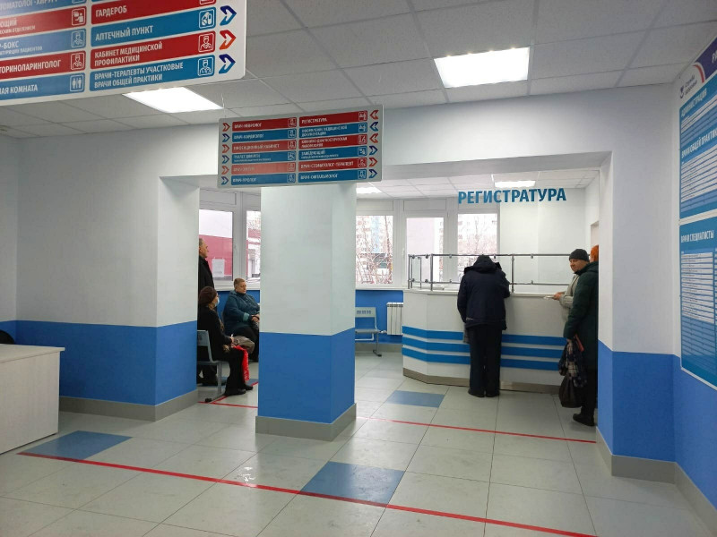 В обновленном отделении поликлиники №4 Самары получают помощь почти 13 тысяч человек