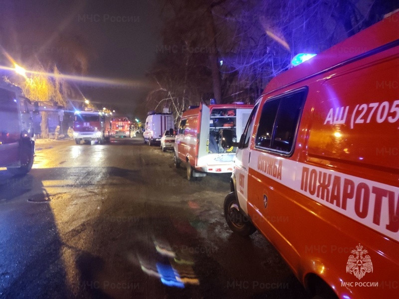 Пожар на улице Садовой в Самаре ликвидирован