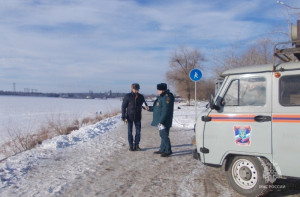 Совместный профилактический рейд по предупреждению происшествий на льду прошел в Тольятти