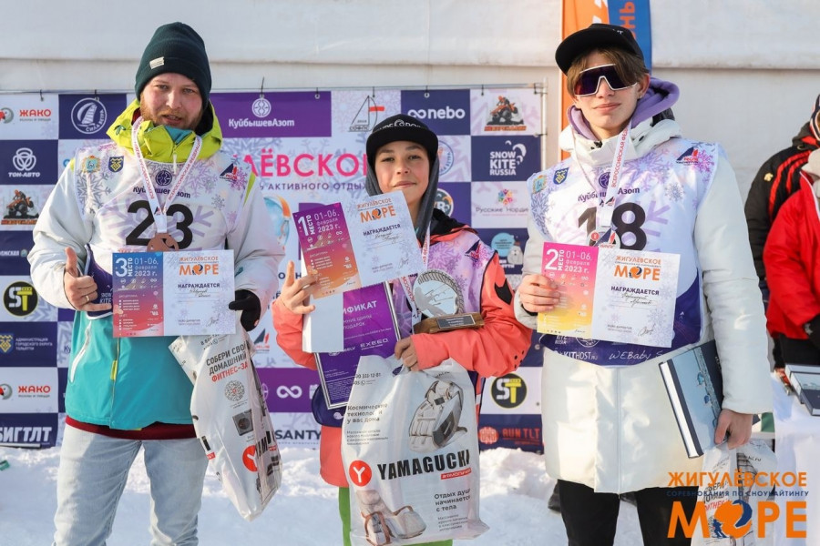 Чемпионат России по сноукайтингу и фестиваль «Жигулевское море» в Тольятти прошли в обновленном формате