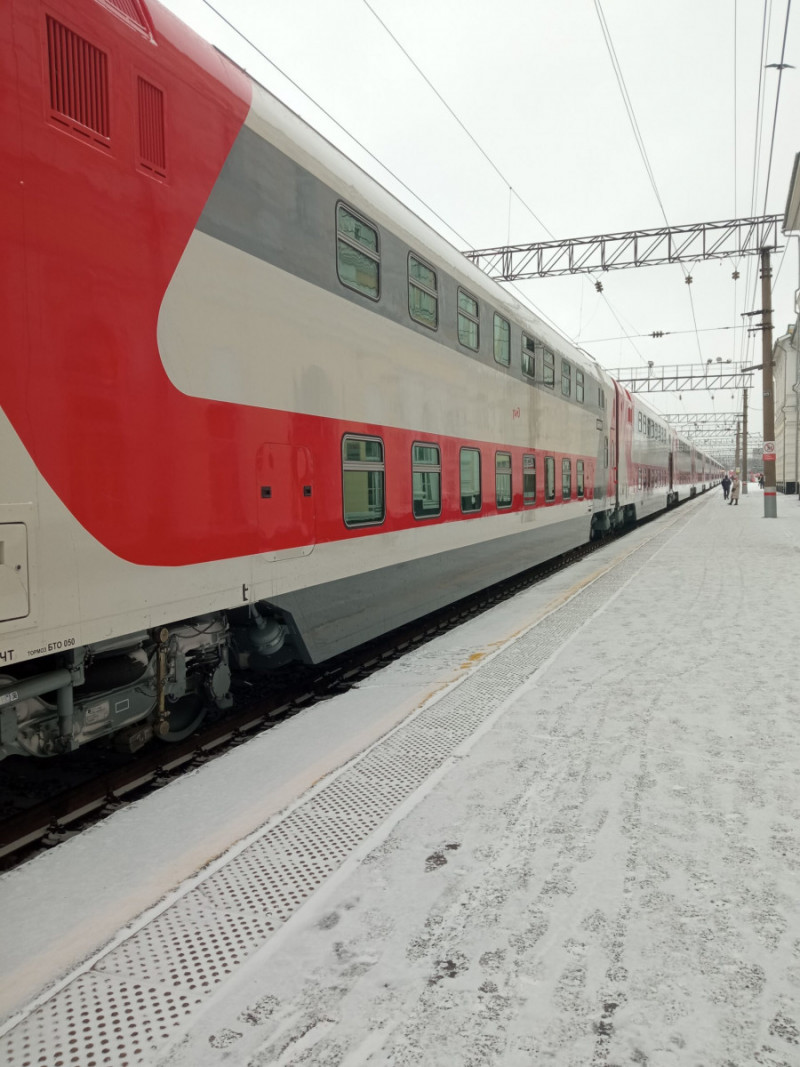 Самарцев приглашают совершить поездку на новом фирменном двухэтажном поезде «Оренбуржье»