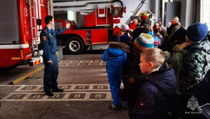 В ходе экскурсии дети узнали правила поведения во время пожара и способы его предотвращения, получили много полезной информации и положительных эмоций.