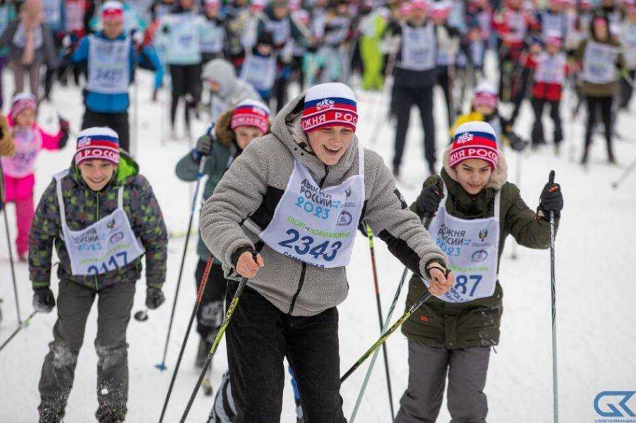 «Лыжня России - 2023» в Самарской области собрала более 14 тысяч поклонников лыжного спорта
