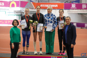 Представительница Самарской области Александра Суханова завоевала бронзовую медаль в тройном прыжке.