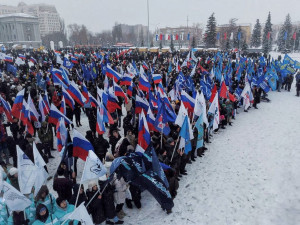 Накануне Дня защитника Отечества, Самарская область вместе со всей страной присоединилась к масштабной всероссийской акции «Слава защитникам Отечества».
