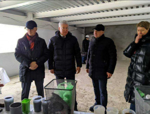 Виктор Кудряшов вместе с мэром Тольятти Николаем Ренцем посетил в Тольятти Экотехнопарк – новую промплощадку компании «ЭкоРесурсПоволжье».