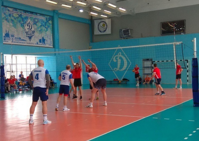 В Самаре состоялся чемпионат по волейболу, приуроченный к 100-летию Общества «Динамо»