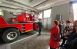 Гостям продемонстрировали пожарные автомобили, снаряжение и боевую одежду пожарных, провеил их в диспетчерскую и другие служебные помещения части.