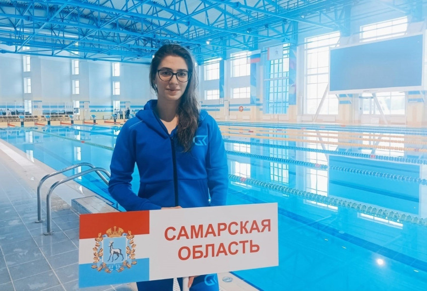 Ольга Потешкина - чемпионка России по плаванию среди ЛИН