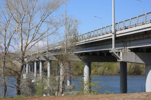 В Самарской области остаются подтопленными пять мостов