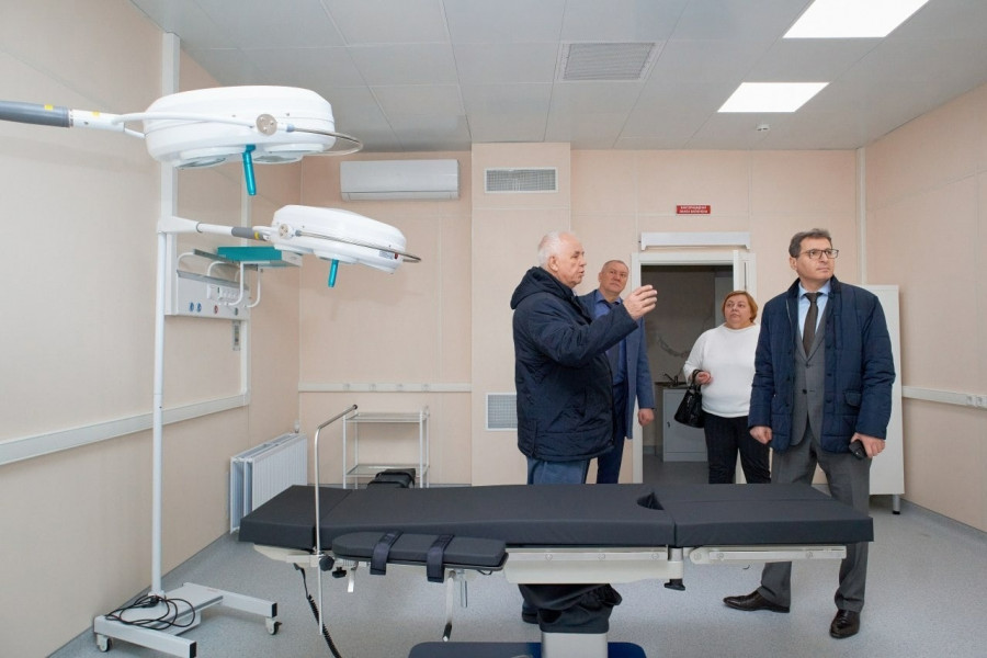 В селе Сергиевск начало работу приемно-диагностическое отделение районной больницы