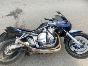 В Самаре иномарка сбила мотоциклиста