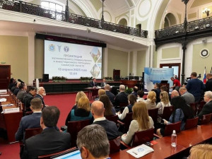 Презентация Самарской области проходит сегодня в столице в конгресс-центре Торгово-промышленной палаты РФ.
