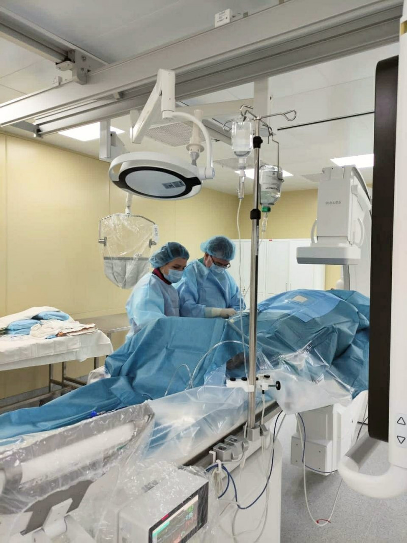 В новом Центре сердечно-сосудистой хирургии в Сызрани проведена первая операция