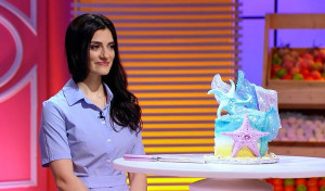 Кондитер из Самары может выиграть миллион за свой торт в мальдивском стиле
