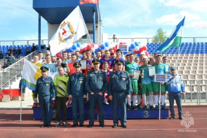 Команда главного управления МЧС России по Самарской области, как и в прошлом году, заняла 4 место в соревновании окружного уровня.