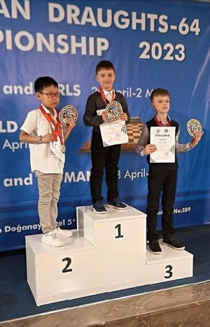 Юные шашисты из Самарской области завоевали пять медалей  на первенстве Европы