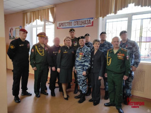 В преддверии Дня Победы в кадетской школе Самары открылся музей «Братство спецназа»