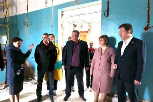 Ход работ проинспектировал губернатор Самарской области Дмитрий Азаров во время рабочей поездки в Сызранский район.