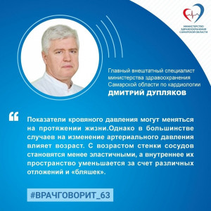 Дмитрий Дупляков рассказывает, как сохранить артериальное давление в норме.