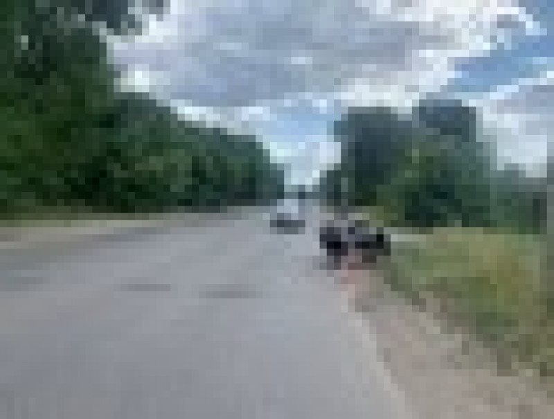 В Сызрани в ДТП попал пенсионер на мотоцикле