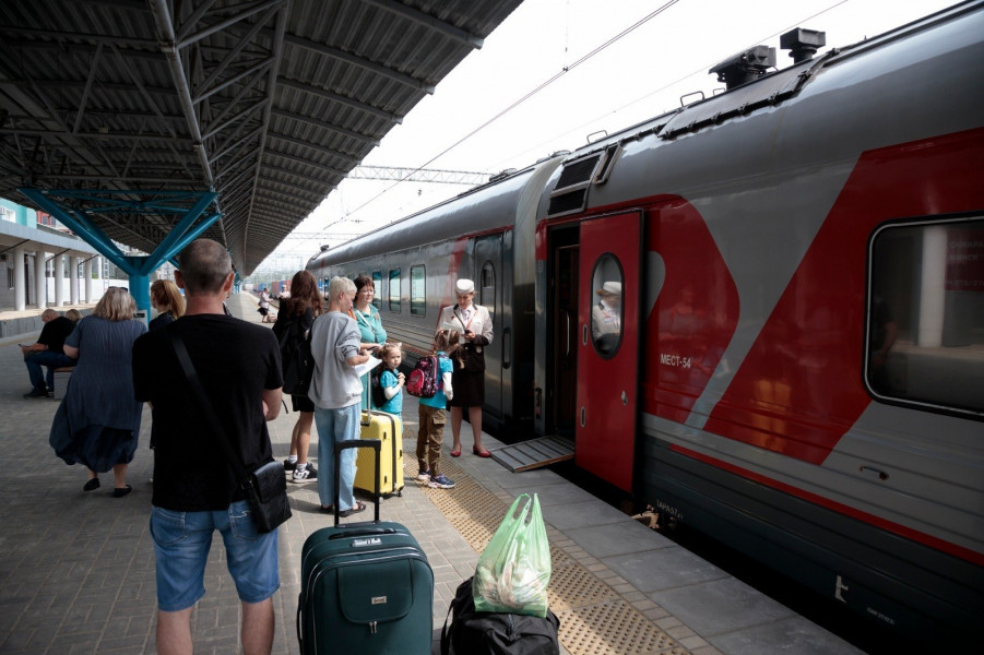 Скорый поезд Самара – Минск отправился в первый рейс