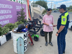 В Тольятти полицейские и общественники рассказали о правилах движения для велосипедистов