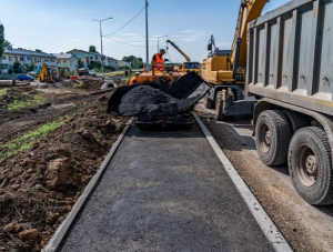 В селе Красноармейское построят 6,4 км тротуаров по национальному проекту «Безопасные качественные дороги»