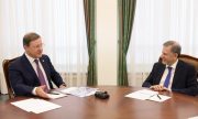 Губернатор Дмитрий Азаров провел в Самаре встречу с Чрезвычайным и Полномочным Послом Аргентины в РФ
