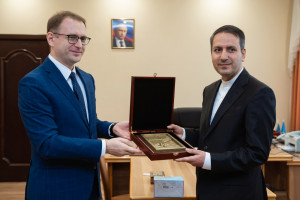 Самарский госуниверситет посетила делегация Генерального консульства Ирана в Казани
