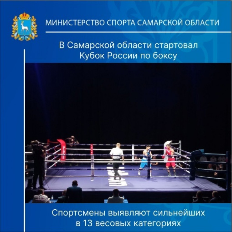 В Самарской области стартовал Кубок России по боксу