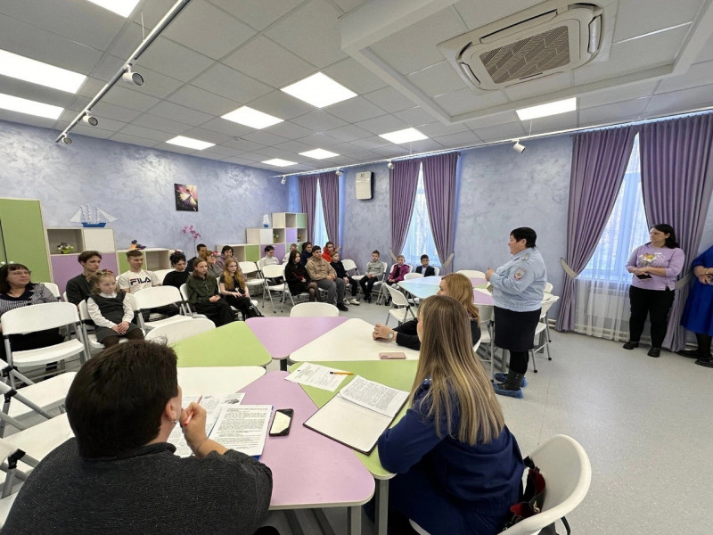 В Новокуйбышевске для воспитанников социально-реабилитационного центра «Наш дом» провели профилактическое мероприятие