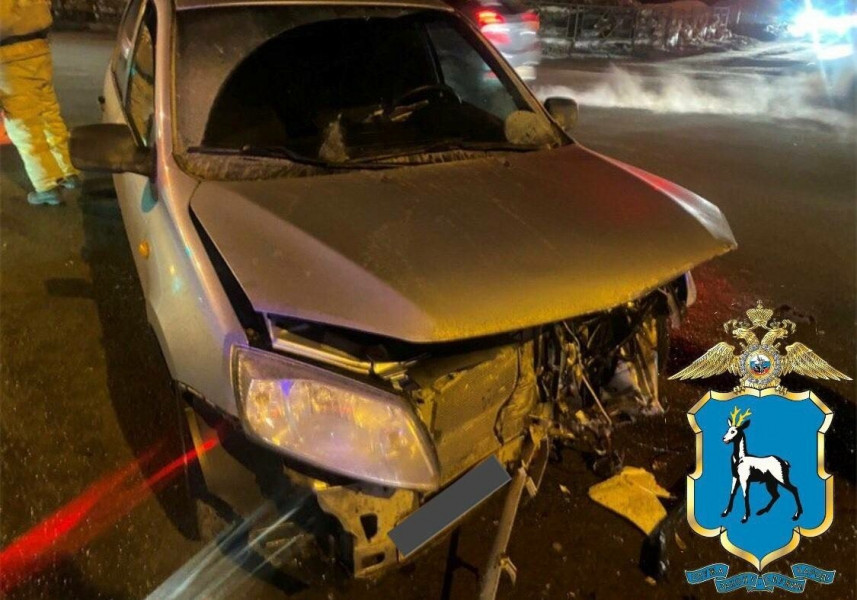 В Самаре в ДТП пострадал 19-летний пассажир