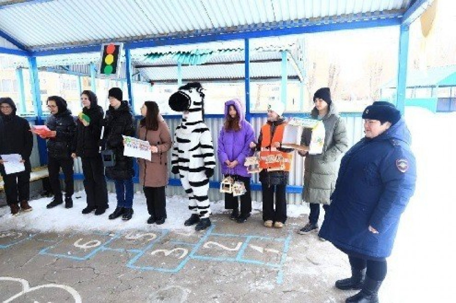 Дошкольникам в Новокуйбышевске напомнили о необходимости соблюдать ПДД