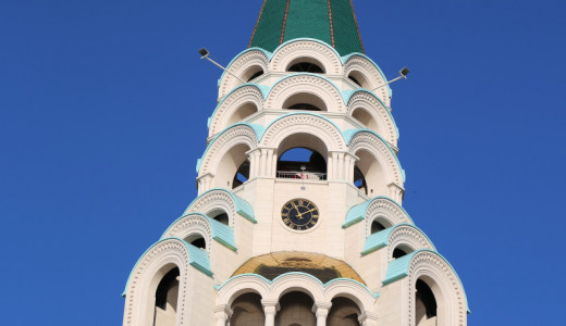 В Софийском соборе Самары прошла пасхальная служба