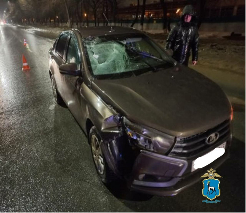 В Тольятти в дождь водитель сбил пешехода