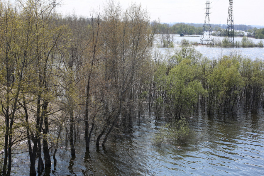 В Самарской области затопило четыре моста