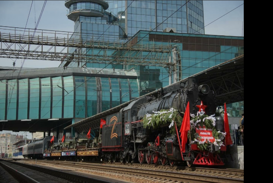 «Паровоз Победы» совершит праздничный тур по городам Куйбышевской железной дороги