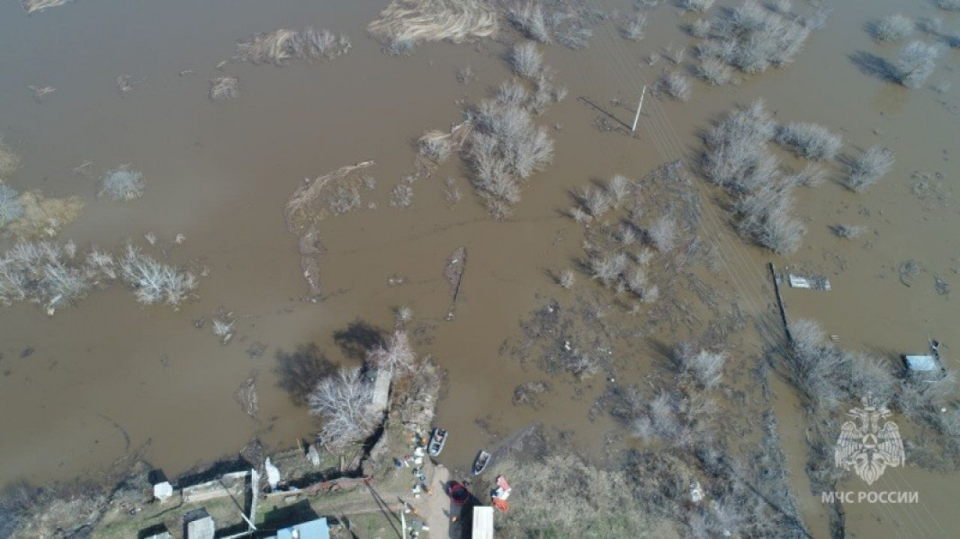 Информация по паводку в Самарской области на 13-ое апреля
