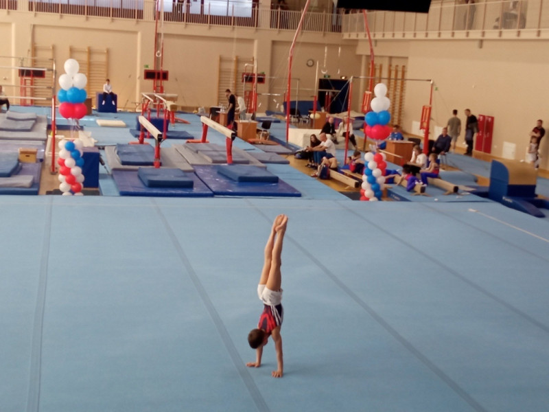 В Самаре проходят открытые областные соревнования по спортивной гимнастике