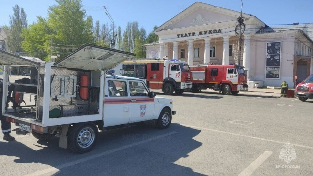 В Тольятти прошло пожарно-тактическое учение в здании театра кукол