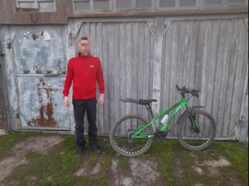 В Сызрани разыскали украденный из подъезда велосипед