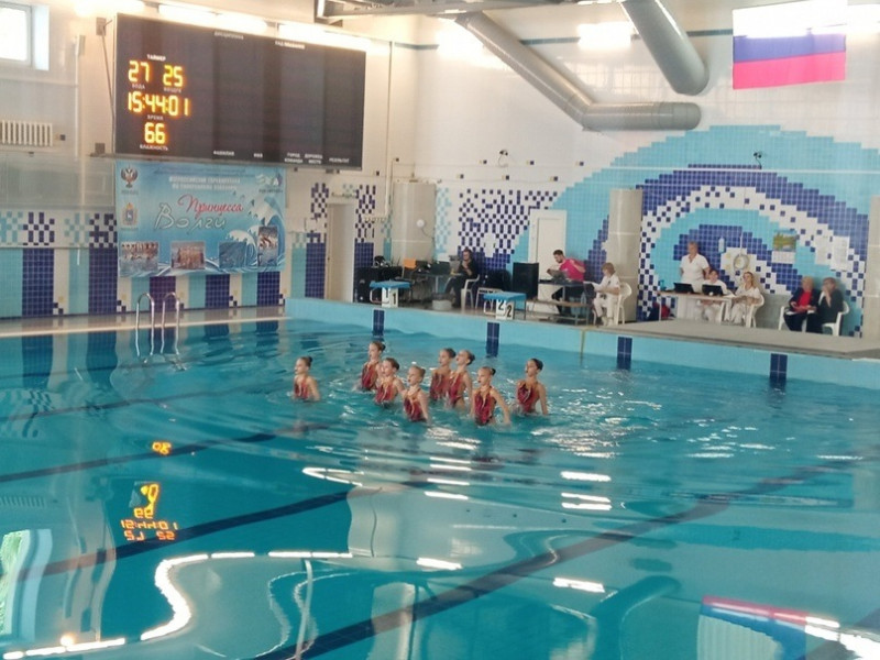 В Самарской области завершились всероссийские соревнования по синхронному плаванию "Принцесса Волги"