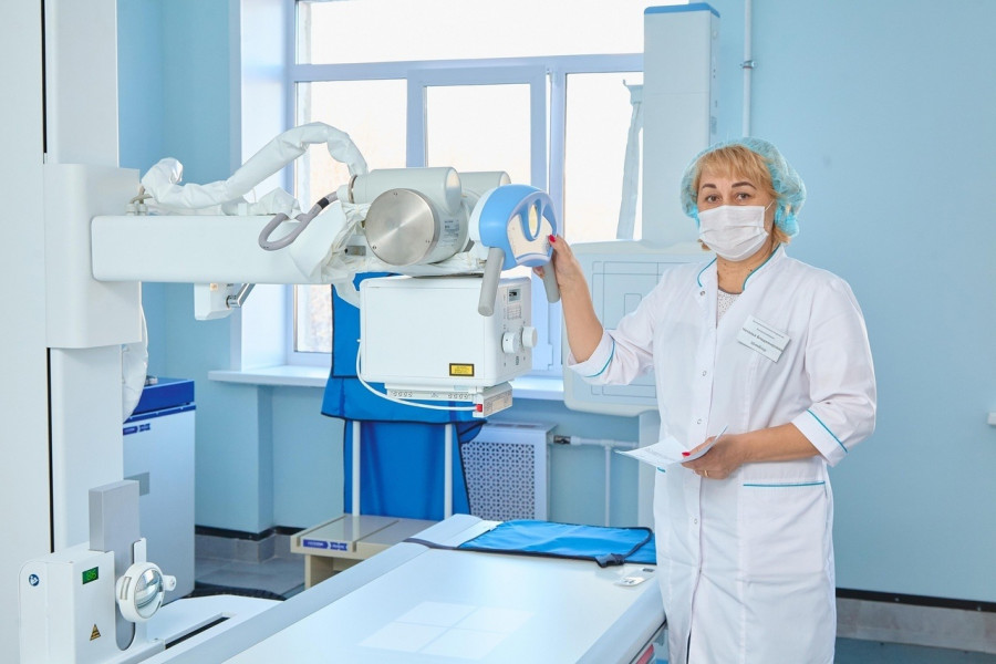 Пациенты Самарской горбольницы №5 проходят обследования на новом рентген-оборудовании